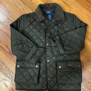 Boys Quilted Polo Ralph Lauren Jacket